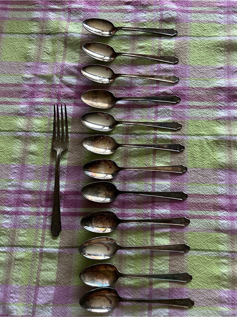TCA spoons and fork ✈️